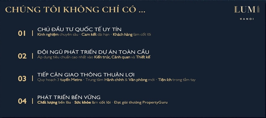 Mua Chung cư Lumi Hà Nội